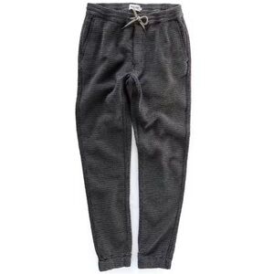 Taylor Stitch The Apres Sashiko Pant in Charcoal Gray Size Large